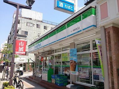 コンビニ　ファミリーマート 本八幡駅南口店（コンビニ）まで419m