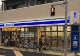 コンビニ　ローソン 柿の木坂二丁目店（コンビニ）まで406m