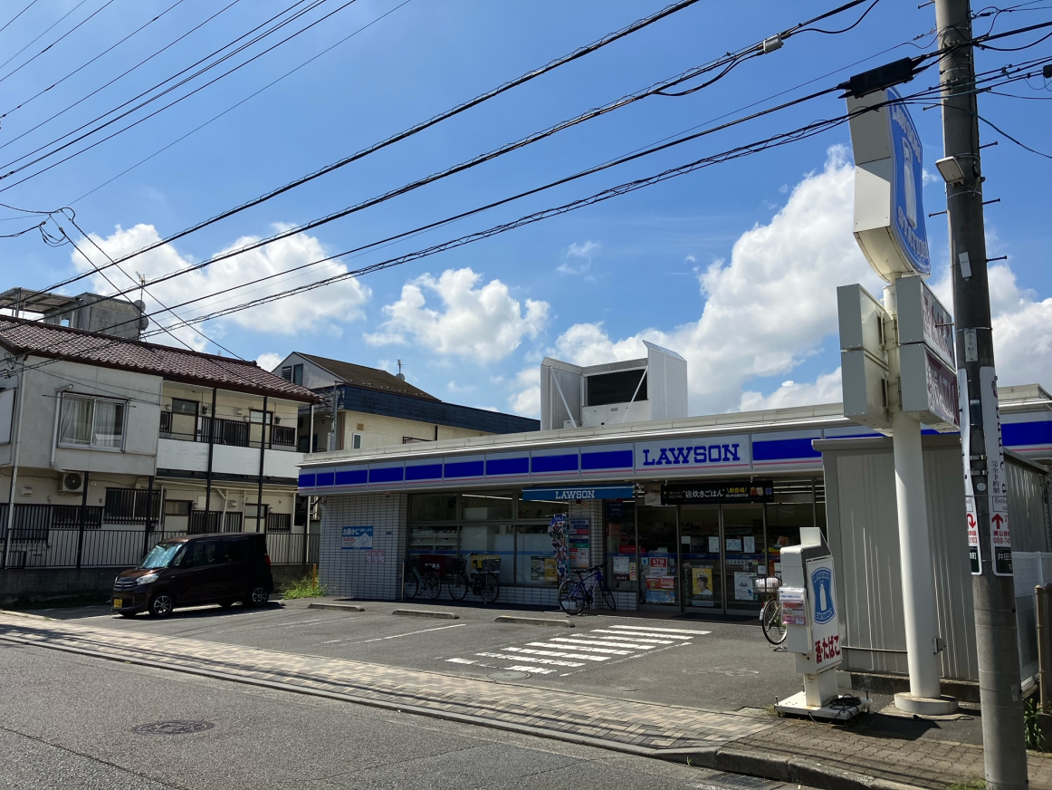 コンビニ　ローソン井田三舞町店（コンビニ）まで166m
