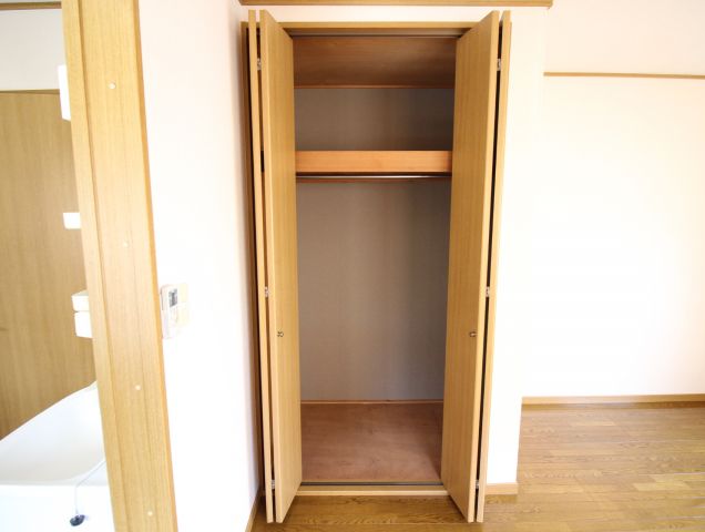 収納　たっぷりとした収納スペースです