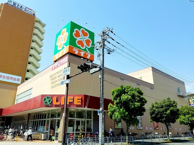 スーパー　ライフ 下寺店（スーパー）まで405m