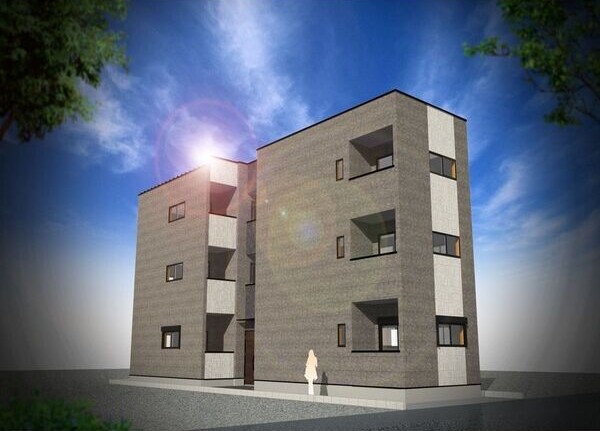 建物外観　外観パース
