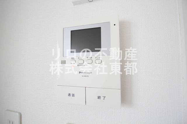 セキュリティ　訪問者が一目で分かるＴＶモニタ付インターホンです！