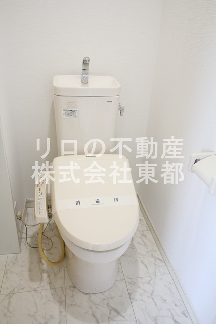 トイレ　洗浄便座付です！