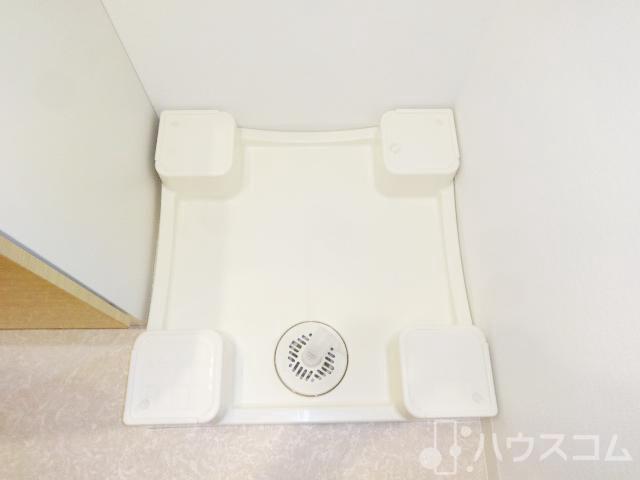 その他設備　洗濯機置場はこちらです。
