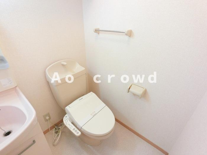 トイレ　トイレもきれいです