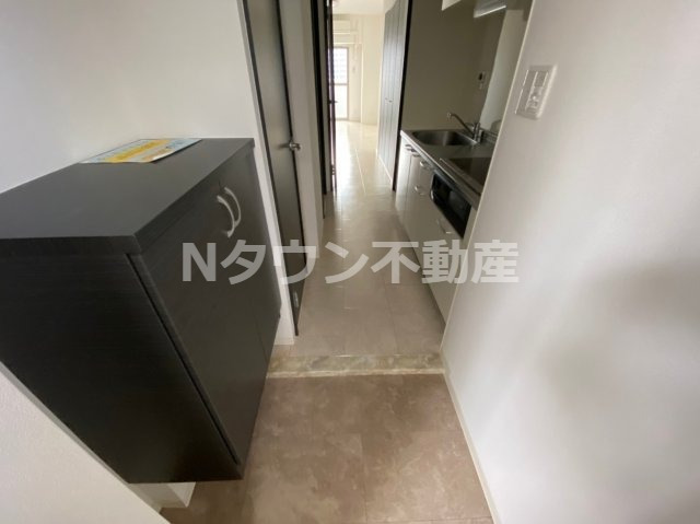玄関　明るい玄関です