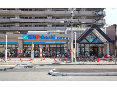 スーパー　スーパーマルハチ野中北店（スーパー）まで494m