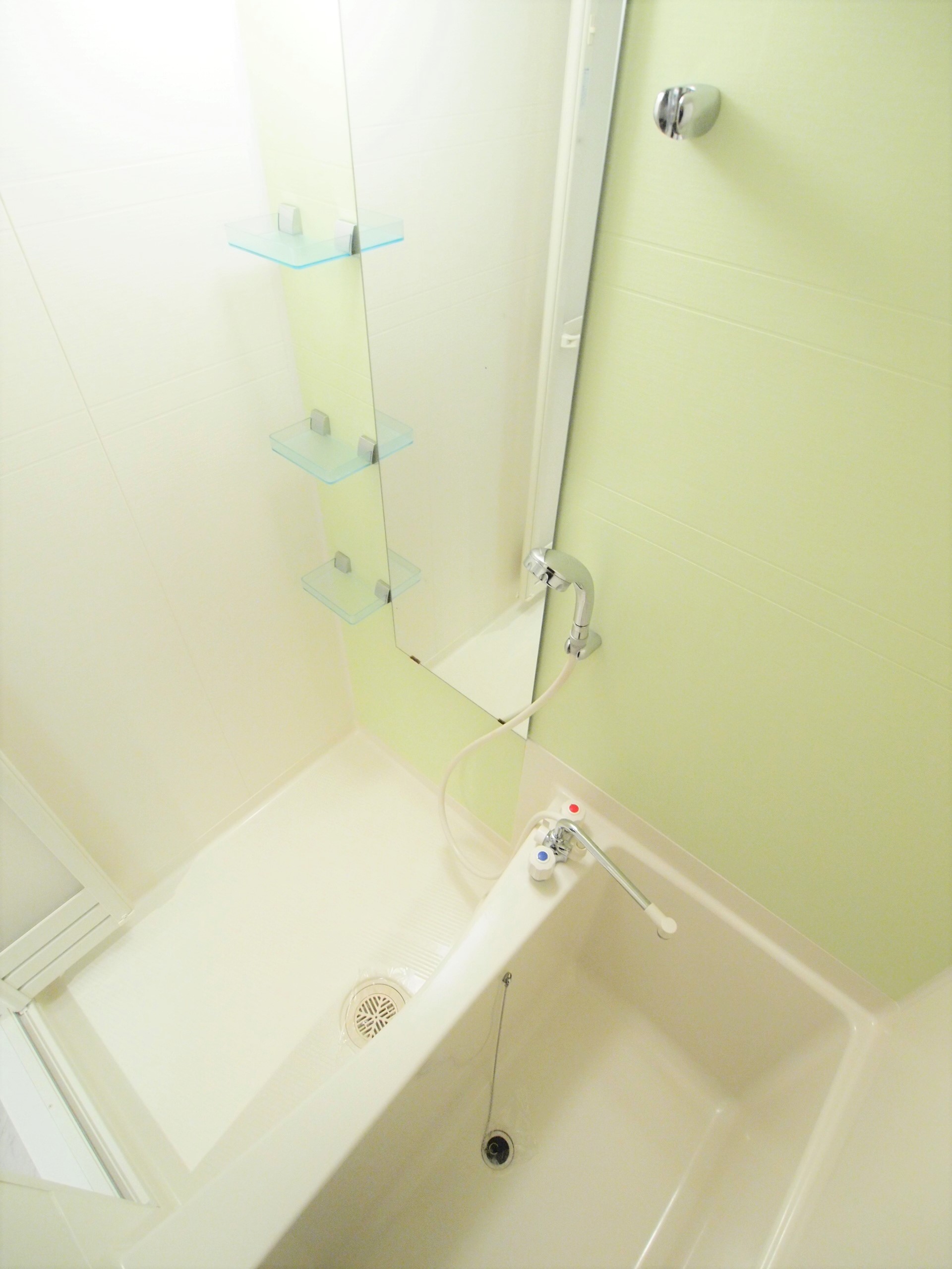 バス・シャワールーム　★お洒落な☆アクセントはポイント☆水廻り良好です(^▽^)★
