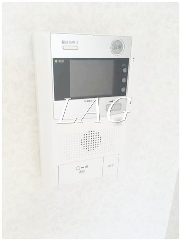 セキュリティ　モニター付インターホンです。