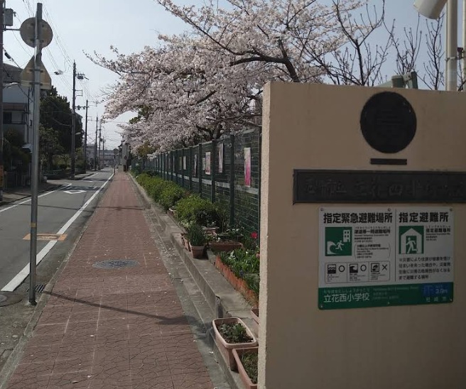 小学校　尼崎市立立花西小学校（小学校）まで218m