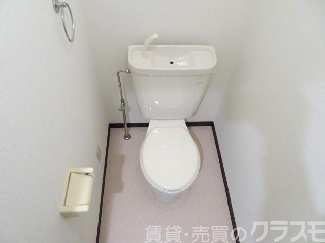 トイレ　ウォシュレット設置できます♪