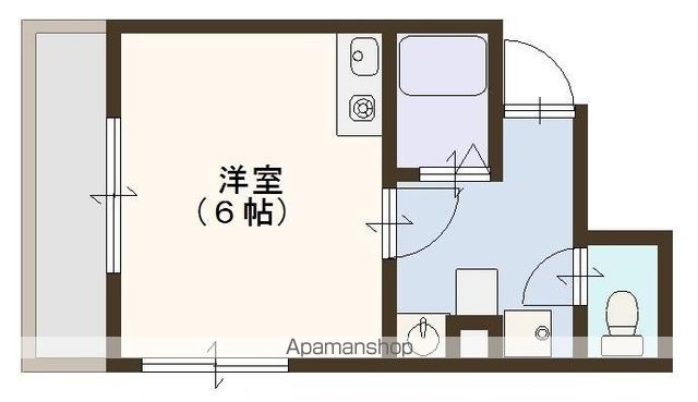 スタシオン梅田イーストの間取り写真