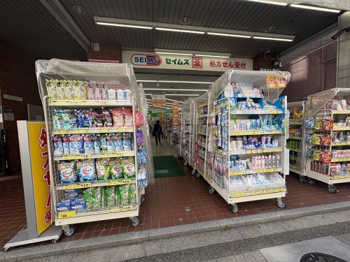 コンビニ　ドラッグセイムス 国立駅南口店（コンビニ）まで155m
