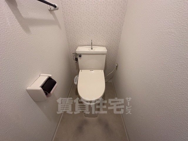 大阪モノレール本線 柴原阪大前駅 徒歩17分 3階建 築39年のトイレ写真