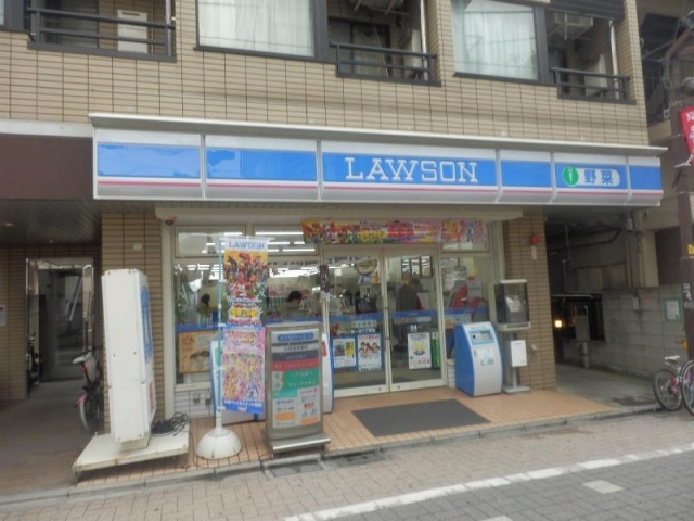 コンビニ　ローソン幡ヶ谷二丁目店（コンビニ）まで498m