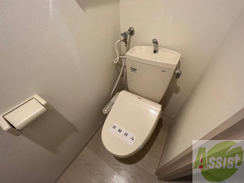 地下鉄東豊線 環状通東駅 徒歩2分 4階建 築9年のトイレ写真