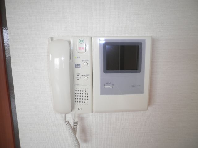 セキュリティ　ＴＶ付きインターホンです。