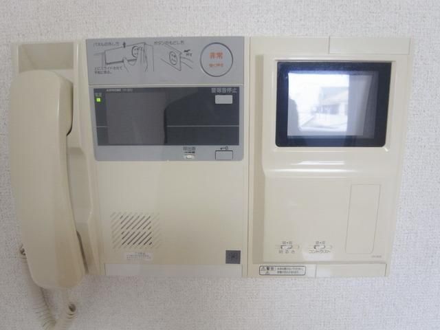 セキュリティ　★安心のモニター付きドアホン★