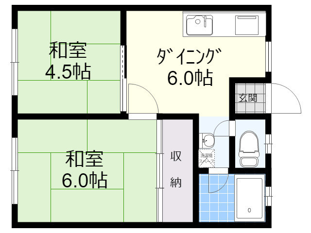 パナハイツSONODAの間取り写真