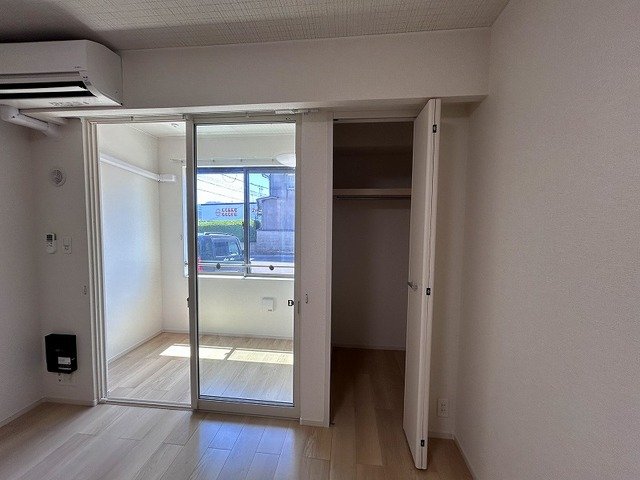 収納　たっぷりとした収納スペースです