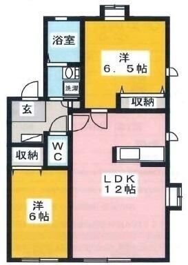 ガーデンヒルAの間取り写真