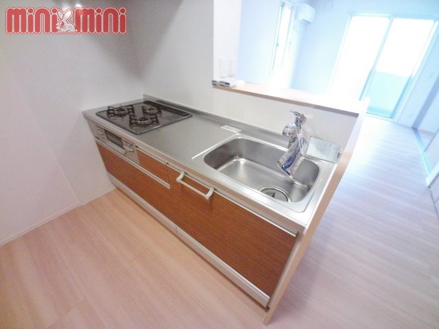 D-room灘北通のキッチン写真