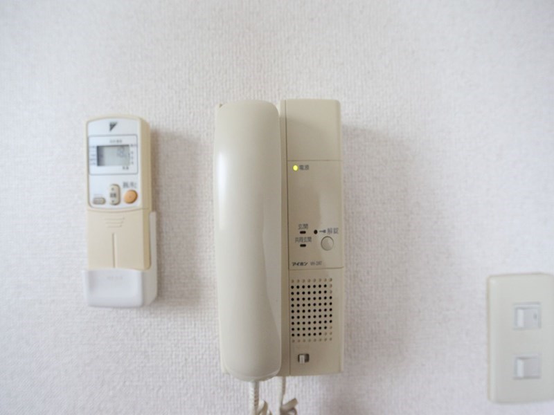 セキュリティ　インターホン完備