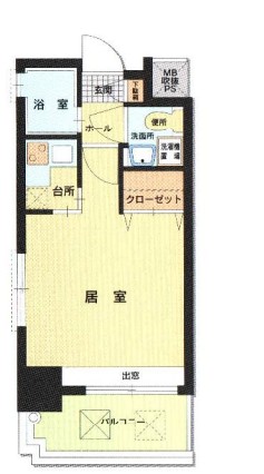 エステートモア今泉の間取り写真