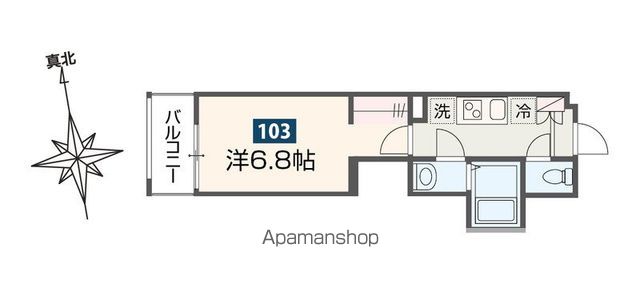 小田急江ノ島線 高座渋谷駅 徒歩11分 3階建 築3年の間取り写真