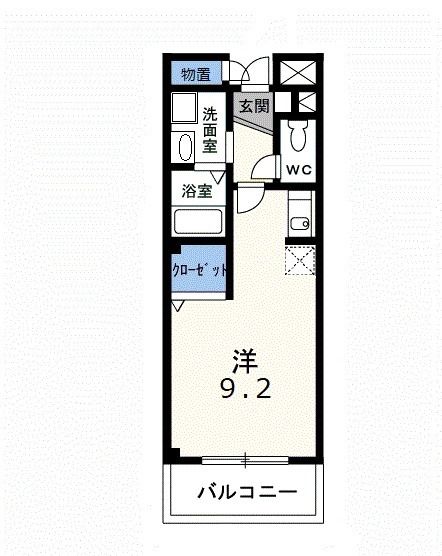 ＪＲ高崎線 高崎駅 徒歩19分 3階建 築24年の間取り写真