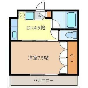 イーグルハイツ高松の間取り写真