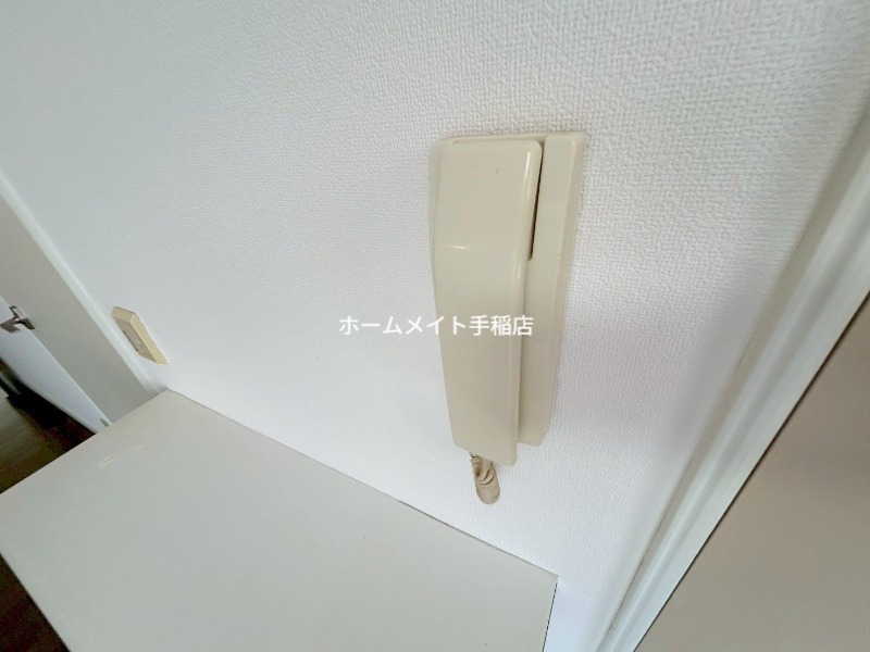 セキュリティ　便利なインターホン付きでございます！