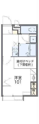 レオパレス栄華西IIIの間取り写真