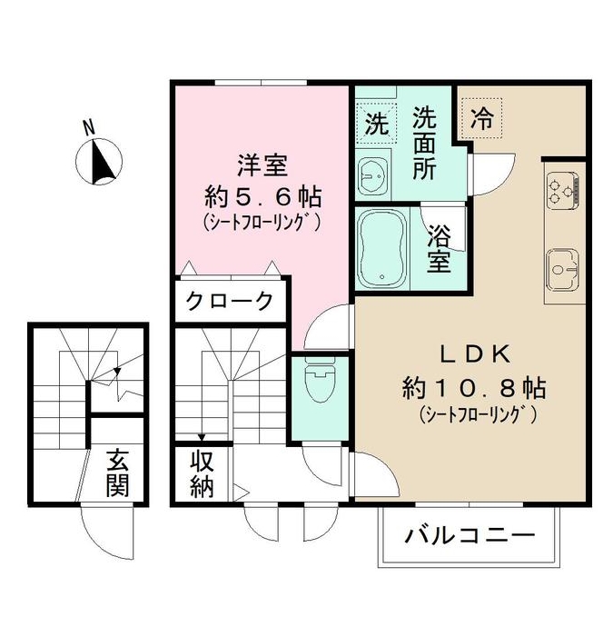 クレシアーノの間取り写真