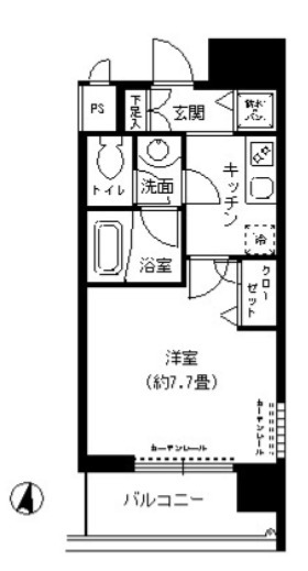 地下鉄御堂筋線 東三国駅 徒歩3分 8階建 築22年の間取り写真