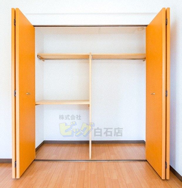 収納　各部屋にクローゼット完備しています♪