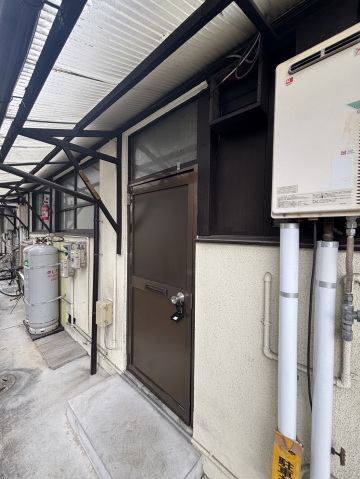 広島電鉄江波線 江波駅 徒歩12分 2階建 築55年の外観写真