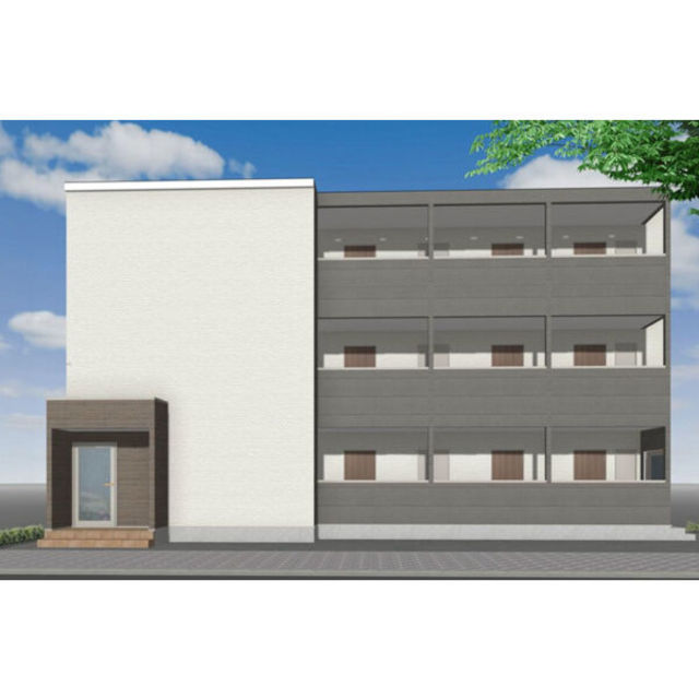 建物外観　外観（建設中）