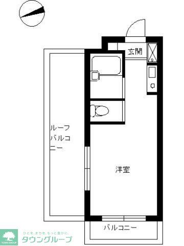 スカイコート西川口第9の間取り写真
