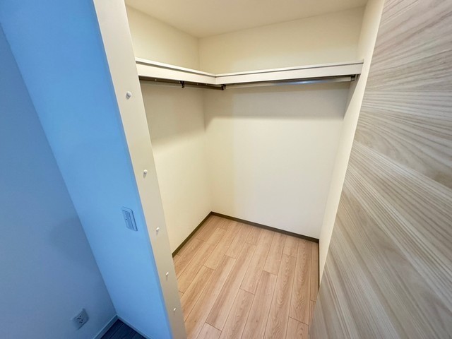 収納　写真は違う号室です。