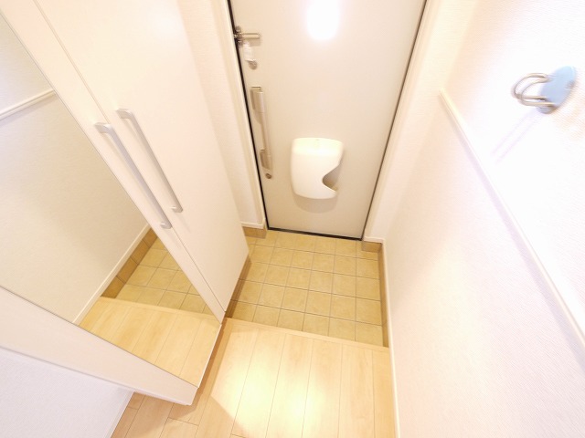 玄関　ゆったりとした玄関です