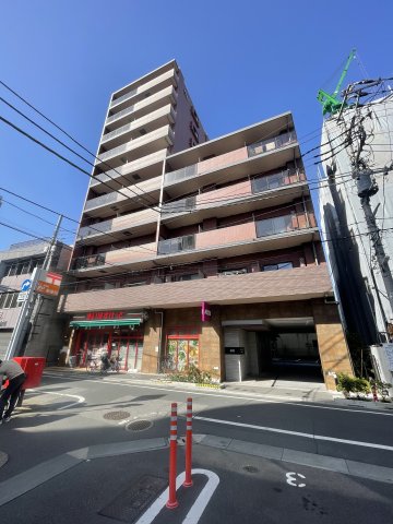 建物外観　1階スーパー併設で急なお買物にも便利です！