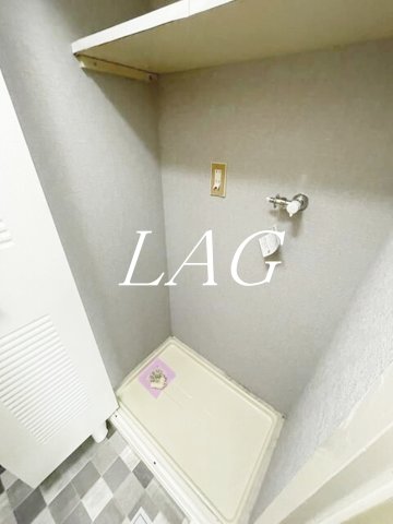 その他設備　室内洗濯置き場です。