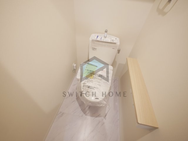 トイレ　温水洗浄便座付きトイレです！