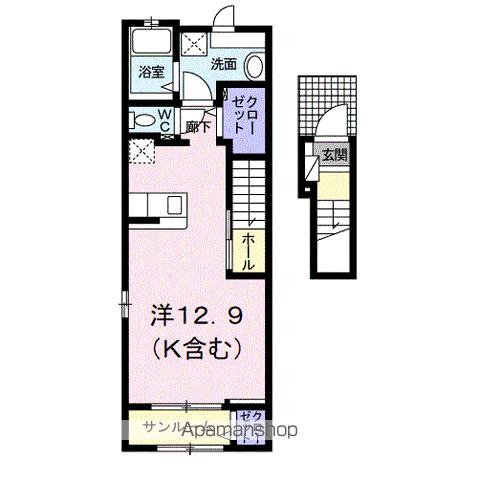 レガリア医学部前の間取り写真