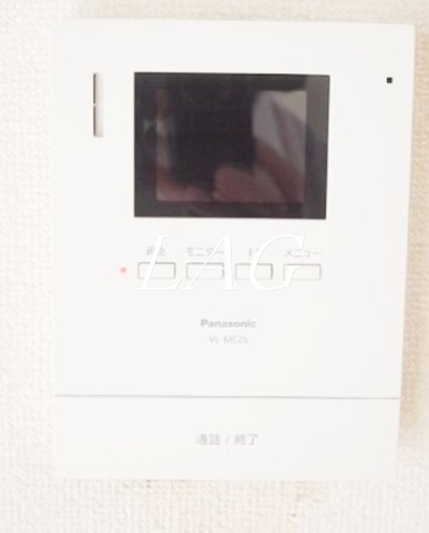 セキュリティ　モニター付きインターホンです。