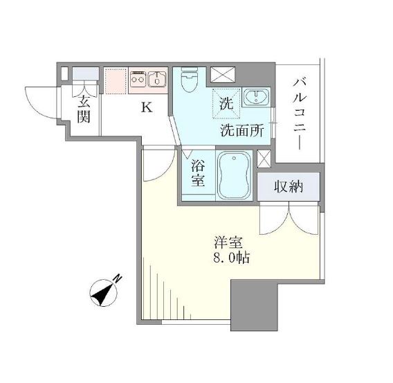プランドール水天宮の間取り写真