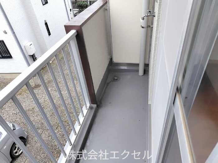 バルコニー　風通しがいいです。