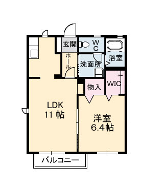 ラポール桜井の間取り